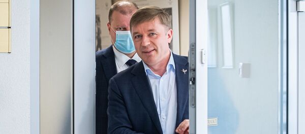 Лидер Союза крестьян и зеленых Литвы Рамунас Карбаускис - Sputnik Литва