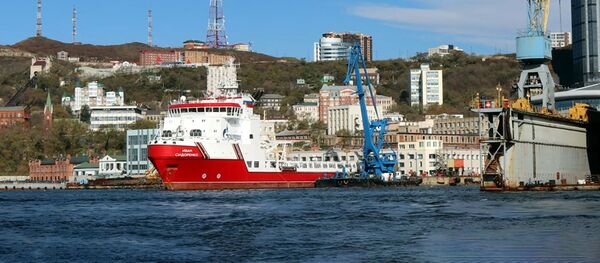 Судно снабжения Иван Сидоренко - Sputnik Литва