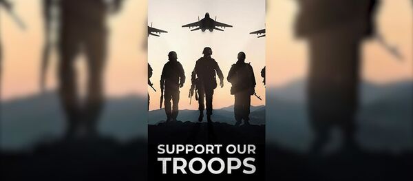 Klaidelė! Rusijos lėktuvai pateko į Trampo rinkimų kampanijos plakatą Klaidelė! Rusijos lėktuvai pateko į Trampo rinkimų kampanijos plakatą - Sputnik Lietuva