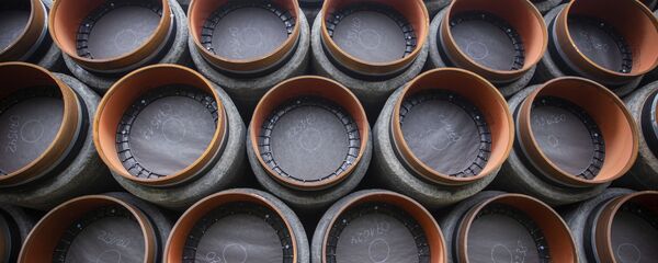 Трубы для газопровода Северный поток-2, остров Рюген, Германия - Sputnik Литва