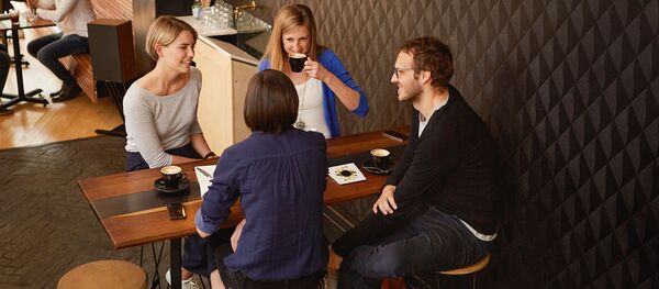 Кафе с посетителями - Sputnik Литва