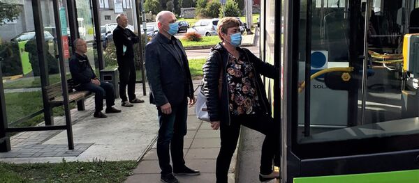 Viešasis transportas Kaune Viešasis transportas Kaune - Sputnik Lietuva