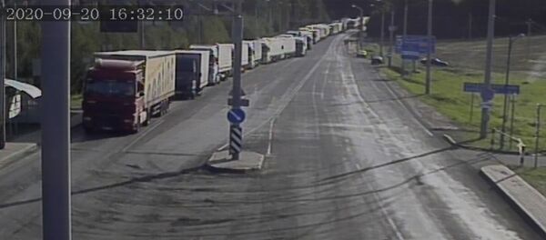 Situacija Benekainių pasienio kontrolės punkte Situacija Benekainių pasienio kontrolės punkte - Sputnik Lietuva