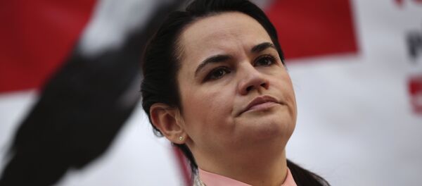 Экс-кандидат в президенты Белоруссии Светлана Тихановская в Брюсселе - Sputnik Литва