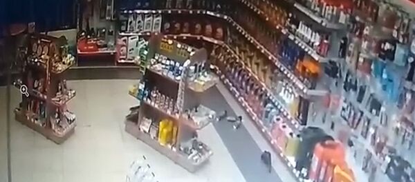 Момент землетрясения в Прибайкалье попал на видео Момент землетрясения в Прибайкалье попал на видео - Sputnik Lietuva