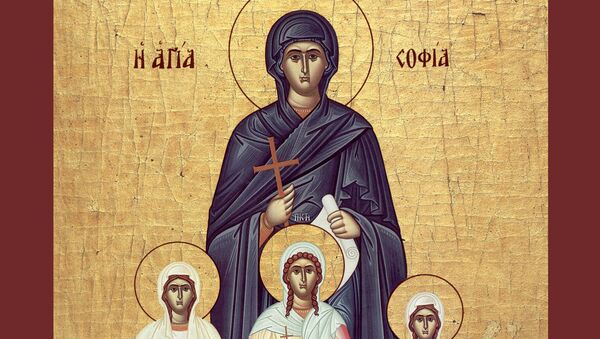 Память четырех мучениц Веры, Надежды, Любови и матери их Софии - Sputnik Литва