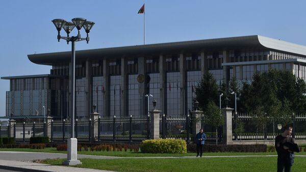 Nepriklausomybės rūmai Minske  - Sputnik Lietuva