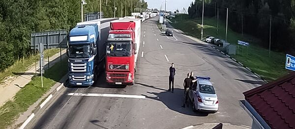 Каменный Лог, выезд из Республики Беларусь в Литву Каменный Лог, выезд из Республики Беларусь в Литву - Sputnik Lietuva