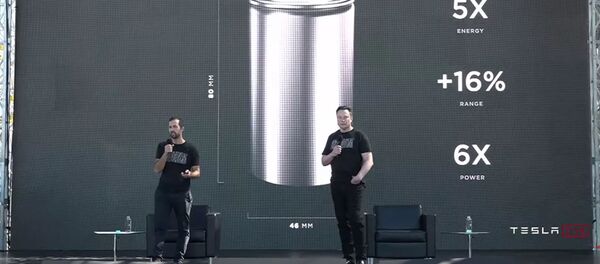 Tesla Battery Day prezentacija Tesla Battery Day prezentacija - Sputnik Lietuva