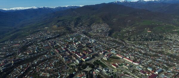 Окрестности города Степанакерта Непризнанной Нагорно-Карабахской Республики Окрестности города Степанакерта Непризнанной Нагорно-Карабахской Республики - Sputnik Литва