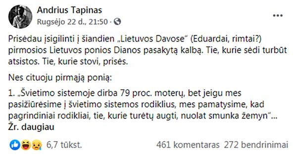 Pirmoji ponia nesuvienijo Lietuvos. Kaip kilo skandalas dėl Nausėdienės kalbos Pirmoji ponia nesuvienijo Lietuvos. Kaip kilo skandalas dėl Nausėdienės kalbos - Sputnik Lietuva