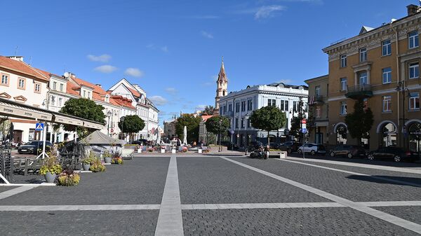 Ратушная площадь в Вильнюсе - Sputnik Литва