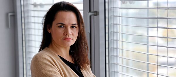 Экс-кандидат в президенты Белоруссии Светлана Тихановская в Литве, 28 сентября 2020 года Экс-кандидат в президенты Белоруссии Светлана Тихановская в Литве, 28 сентября 2020 года - Sputnik Литва