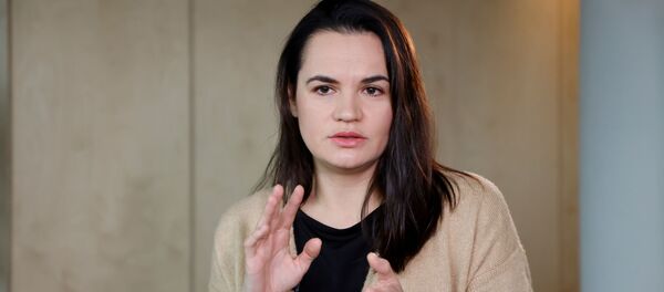 Экс-кандидат в президенты Белоруссии Светлана Тихановская в Литве, 28 сентября 2020 года Экс-кандидат в президенты Белоруссии Светлана Тихановская в Литве, 28 сентября 2020 года - Sputnik Lietuva