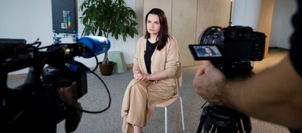 Экс-кандидат в президенты Белоруссии Светлана Тихановская в Литве, 28 сентября 2020 года Экс-кандидат в президенты Белоруссии Светлана Тихановская в Литве, 28 сентября 2020 года - Sputnik Lietuva