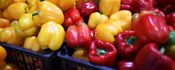 Прилавок с болгарским перцем - Sputnik Литва