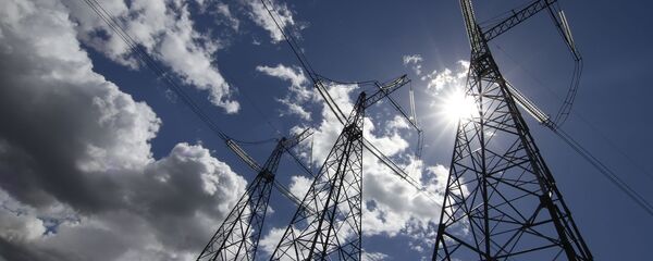 Опоры линий электропередач - Sputnik Литва