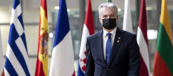 Президент Литвы Гитанас Науседа Президент Литвы Гитанас Науседа - Sputnik Lietuva