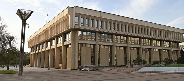 Акция приуроченная к парламентским выборам в Вильнюсе Акция приуроченная к парламентским выборам в Вильнюсе - Sputnik Литва