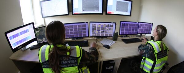 Система видеонаблюдения на литовско-российской границе - Sputnik Литва