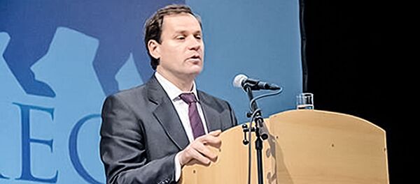 Лидер партии Избирательная акция поляков Литвы - Союз христианских семей (ИАПЛ-СХС) Вальдемар Томашевский - Sputnik Lietuva