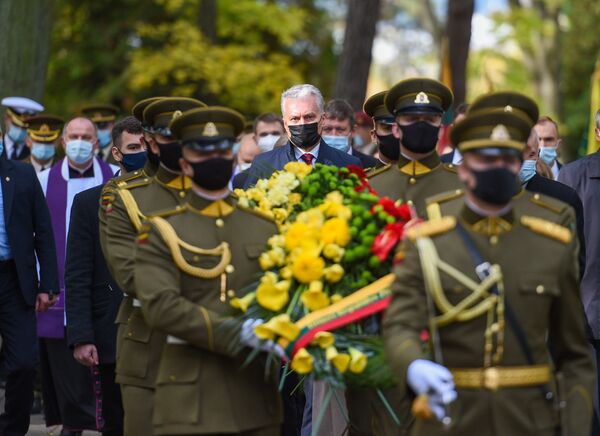 Lietuvoje atidengtas paminklas miško brolių vadui Lietuvoje atidengtas paminklas miško brolių vadui - Sputnik Lietuva