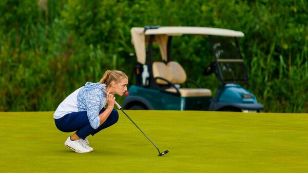 На ЧЕ по гольфу Старкуте выступила на своем уровне На ЧЕ по гольфу Старкуте выступила на своем уровне - Sputnik Литва