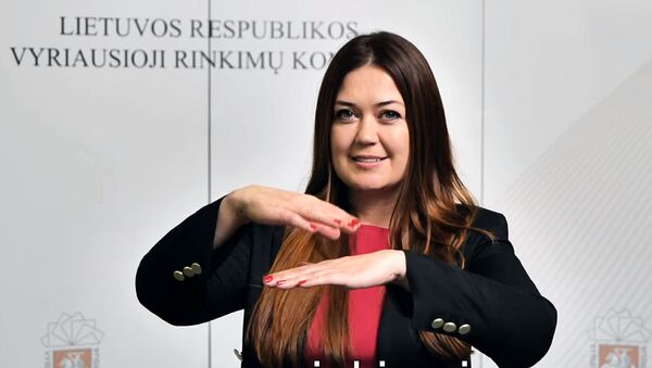 VRK įrašė kvietimą į Seimo rinkimus gestų kalba - Sputnik Lietuva