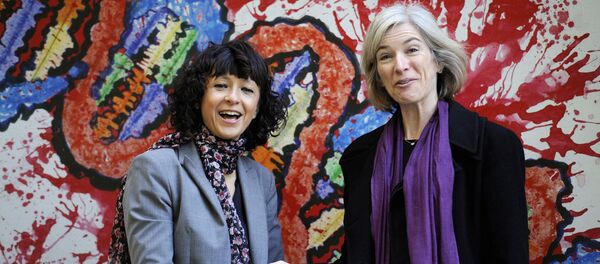 Эммануэль Шарпентье и Дженнифер Дудне  - Sputnik Литва