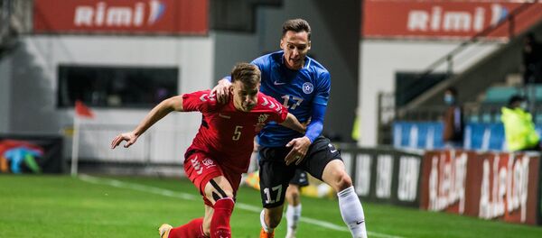 Товарищеский матч сборной Литвы со сборной Эстонии - Sputnik Литва