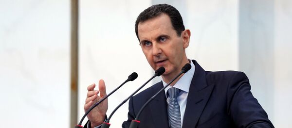 Президент Сирийской Арабской Республики Башар Асад Президент Сирийской Арабской Республики Башар Асад - Sputnik Lietuva