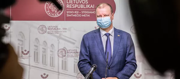 Премьер-министр Литвы Саулюс Сквернялис Премьер-министр Литвы Саулюс Сквернялис - Sputnik Lietuva