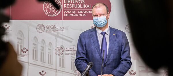 Премьер-министр Литвы Саулюс Сквернялис - Sputnik Литва