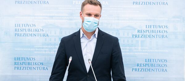 Депутат Сейма Литвы Габриэлюс Ландсбергис Депутат Сейма Литвы Габриэлюс Ландсбергис - Sputnik Lietuva