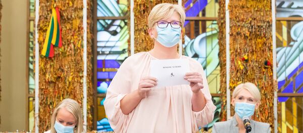 Депутат Сейма Литвы Ингрида Шимоните Депутат Сейма Литвы Ингрида Шимоните - Sputnik Lietuva