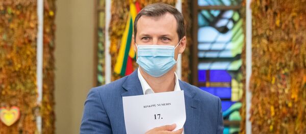 Литовский политик Гинтаутас Палуцкас Литовский политик Гинтаутас Палуцкас - Sputnik Lietuva