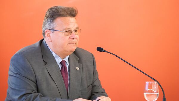 Глава МИД Литвы Линас Линкявичюс - Sputnik Литва