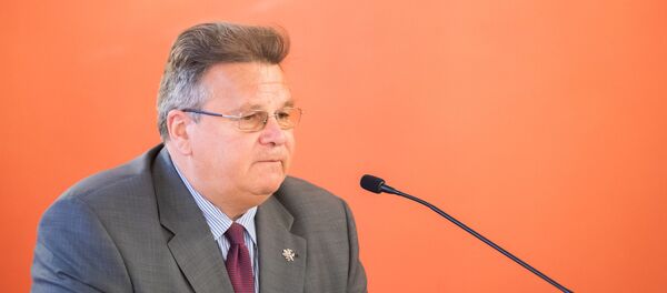 Глава МИД Литвы Линас Линкявичюс - Sputnik Lietuva