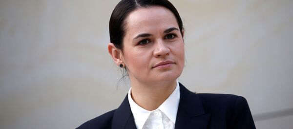 Экс-кандидат в президенты Белоруссии Светлана Тихановская - Sputnik Литва