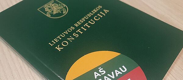 Lietuvos Konstitucija - Sputnik Lietuva