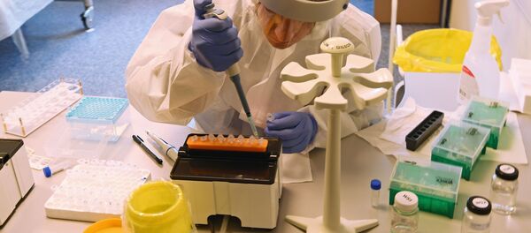 Тест на коронавирус Тест на коронавирус - Sputnik Lietuva