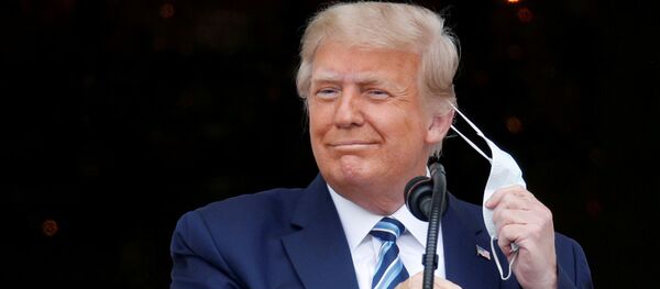 Президент США Дональд Трамп Президент США Дональд Трамп - Sputnik Lietuva