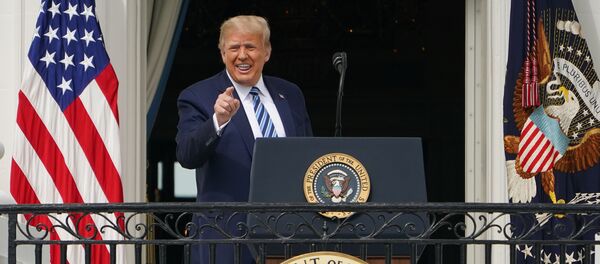 Президент США Дональд Трамп Президент США Дональд Трамп - Sputnik Lietuva