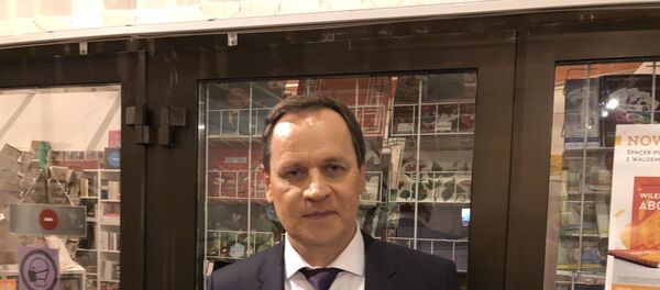 Лидер партии Избирательная акция поляков Литвы - Союз Христианских семей (ИАПЛ-СХС) Вальдемар Томашевский - Sputnik Литва