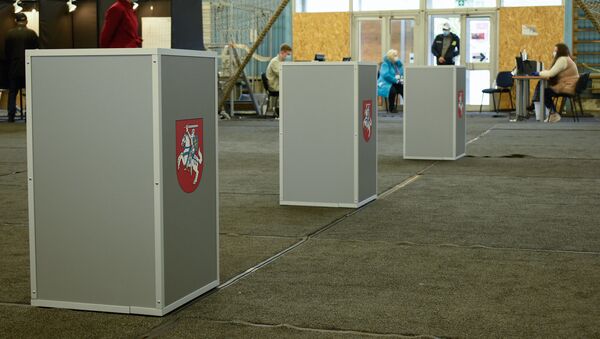 Голосование на выборах в Сейм, Литва - Sputnik Литва