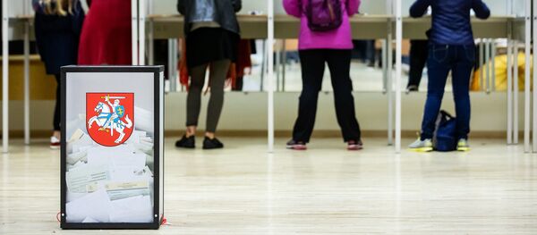 Выборы в Сейм Литвы Выборы в Сейм Литвы - Sputnik Lietuva