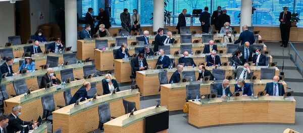 Зал заседаний Сейма Литвы Зал заседаний Сейма Литвы - Sputnik Lietuva