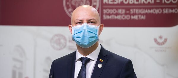 Министр здравоохранения Литвы Аурелиюс Верига Министр здравоохранения Литвы Аурелиюс Верига - Sputnik Литва