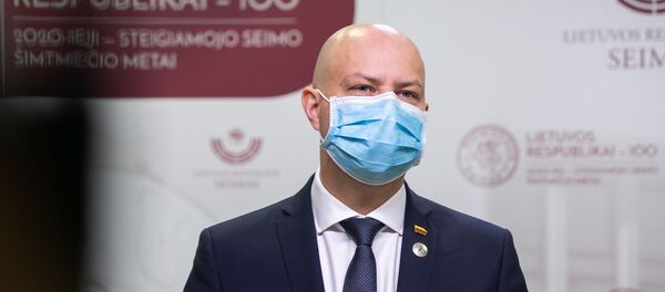 Министр здравоохранения Литвы Аурелиюс Верига Министр здравоохранения Литвы Аурелиюс Верига - Sputnik Lietuva