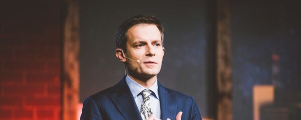 Журналист, обозреватель Андрюс Тапинас - Sputnik Литва